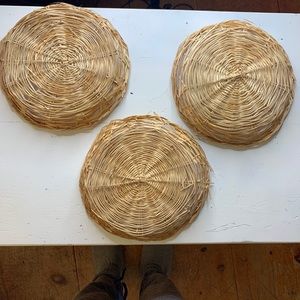 Boho baskets set of 3